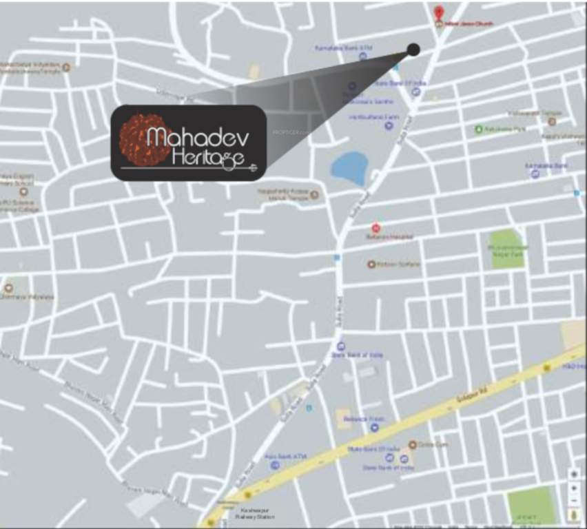  mahadev heritage Location Plan