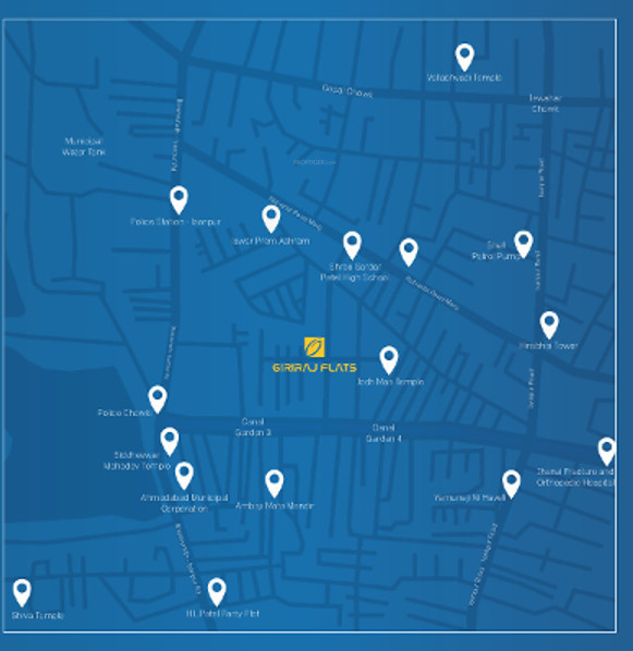  giriraj-flats Location Plan