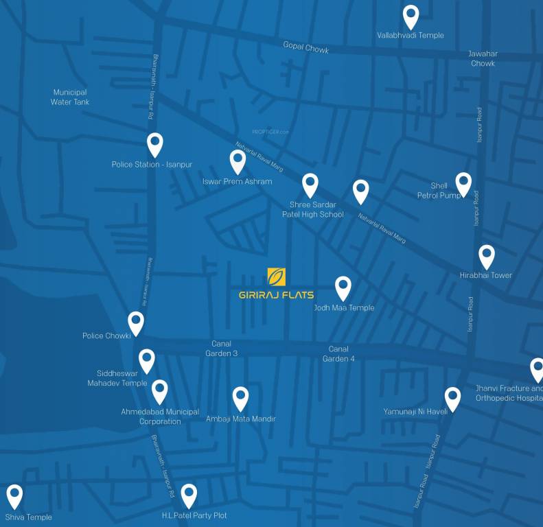 Images for Location Plan of Maruti Giriraj Flats