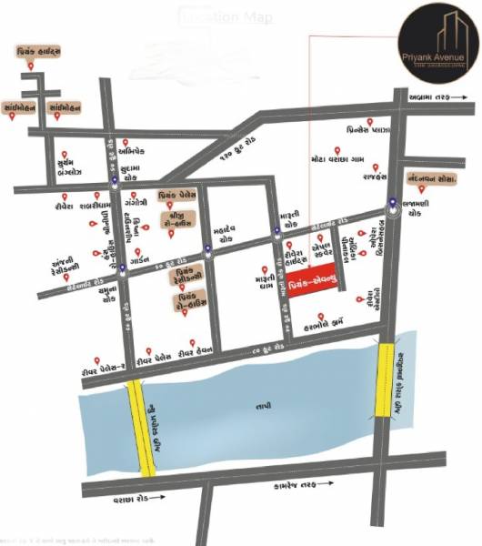 Images for Location Plan of Priyank Avenue
