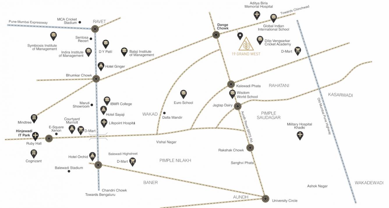  19 grand west wing a and b Location Plan