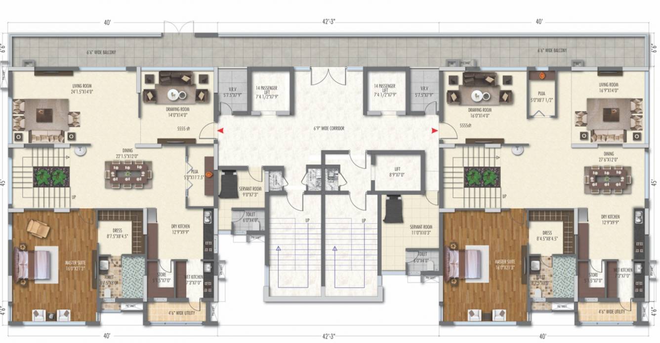 Images for Cluster Plan of DSR SSC GVK Skycity
