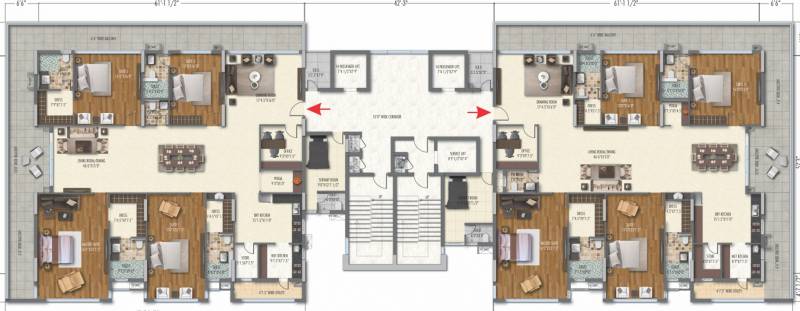 Images for Cluster Plan of DSR SSC GVK Skycity