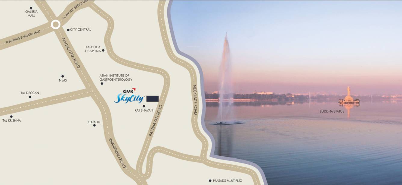 Images for Location Plan of DSR SSC GVK Skycity