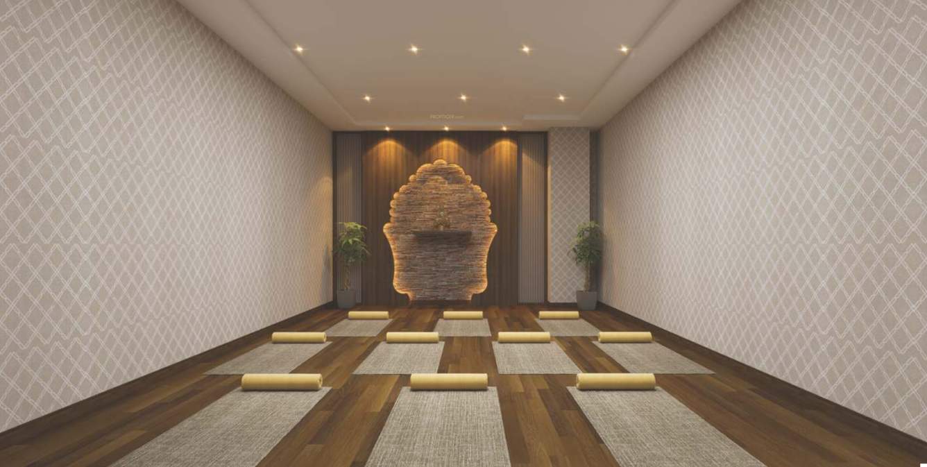 gvk skycity Yoga/ Meditation Area