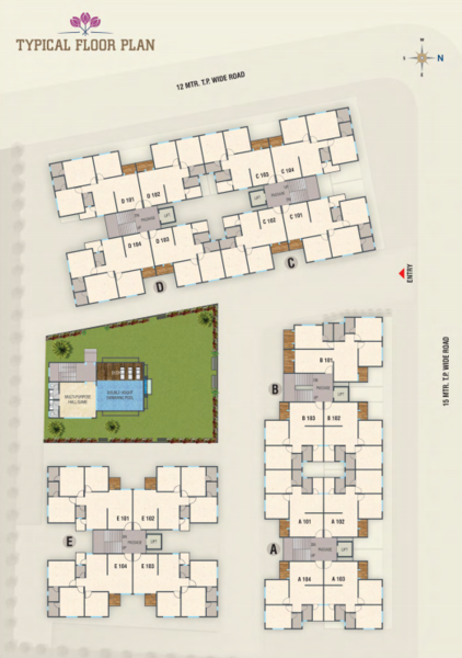  the-florence Cluster Plan