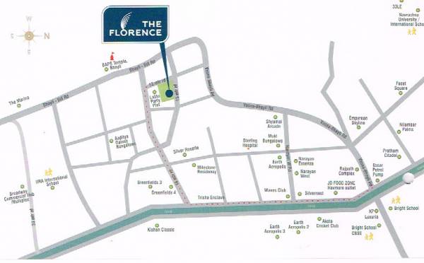  the-florence Location Plan