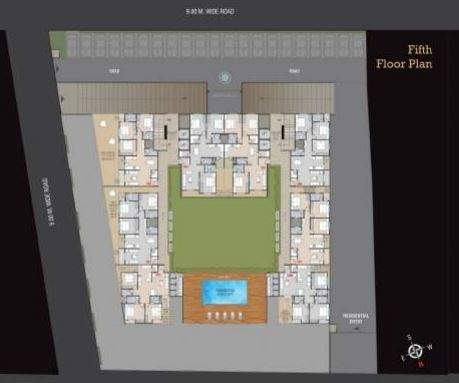  richmond towers Richmond Towers Cluster Plan