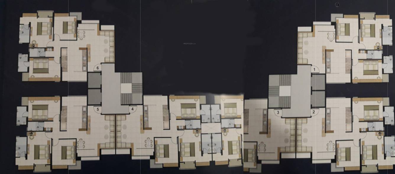  tithi heights Cluster Plan