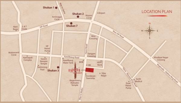  shukan-aroma Location Plan