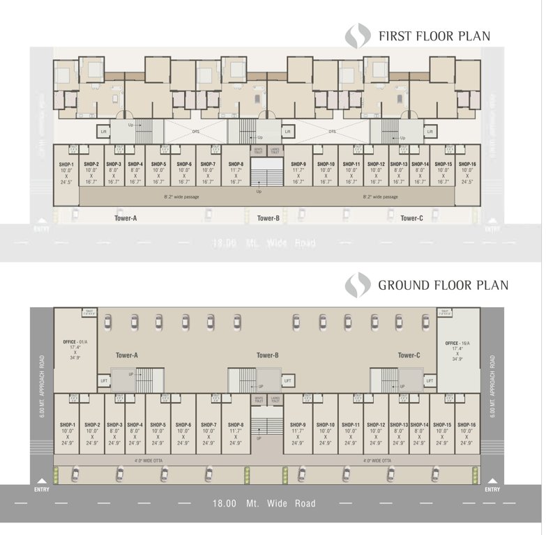  shivay sky Cluster Plan