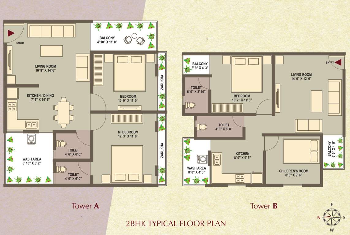  heights Cluster Plan