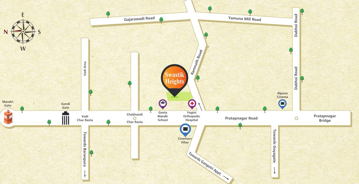  heights Location Plan