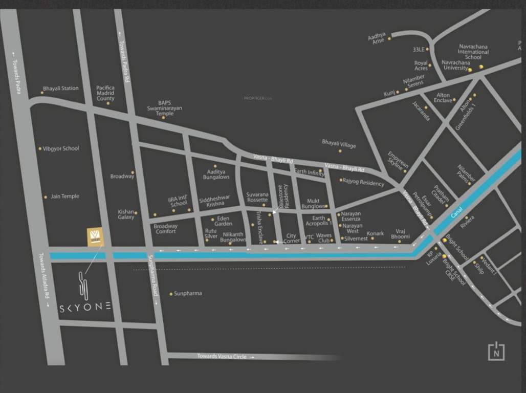  skyone Location Plan