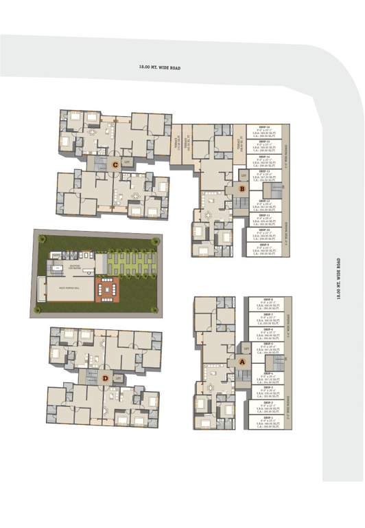 kasper bliss Tower A Cluster Plan