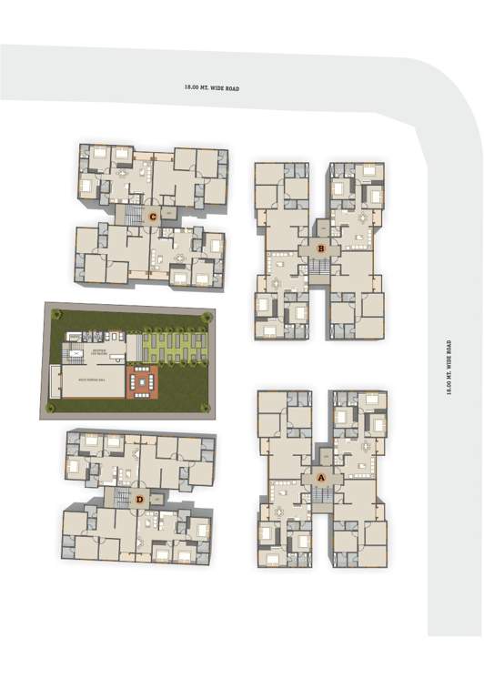  kasper bliss Tower A Cluster Plan