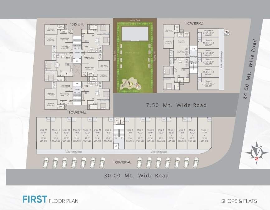  ashwamegh avenue Ashwamegh Avenue Cluster Plan