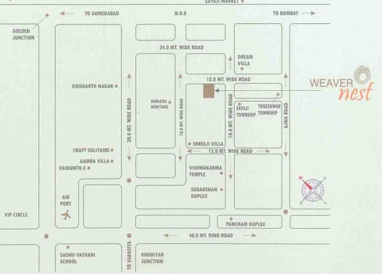  weaver nest tower a Location Plan