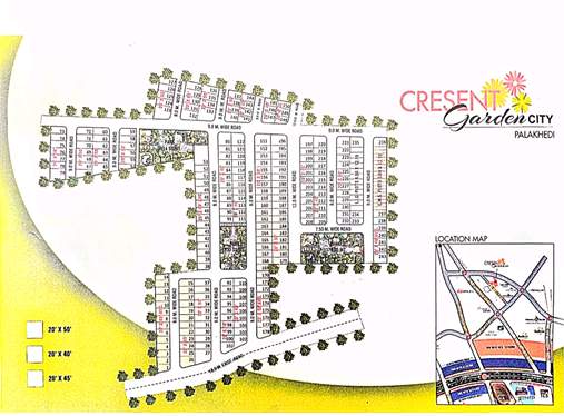  cresent garden city Layout Plan