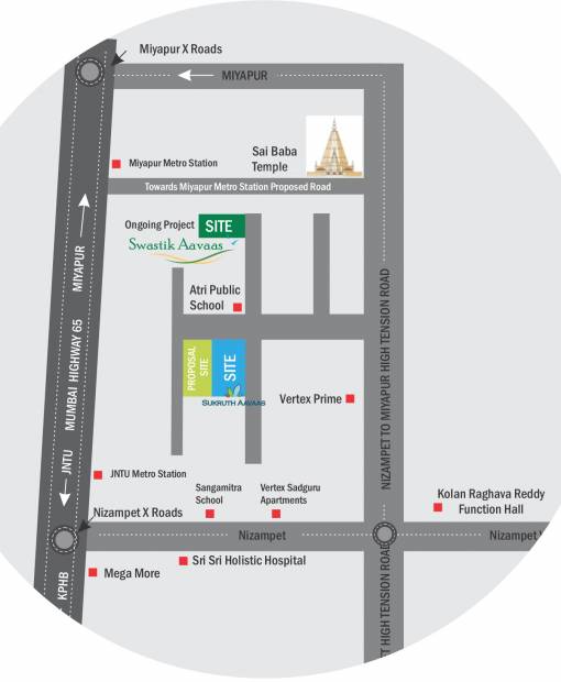 Images for Location Plan of Sri Sadguru Sukruth Aavaas