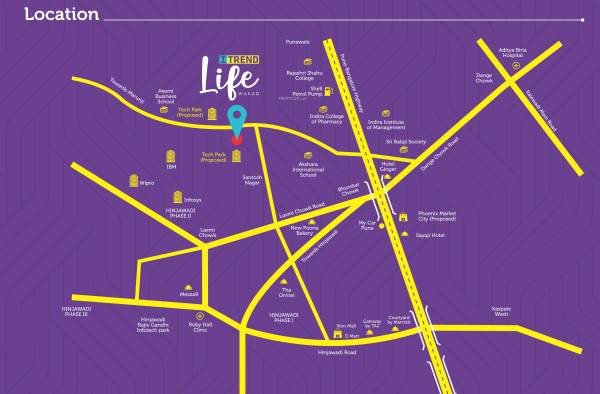  itrend-life-wing-a-b Location Plan