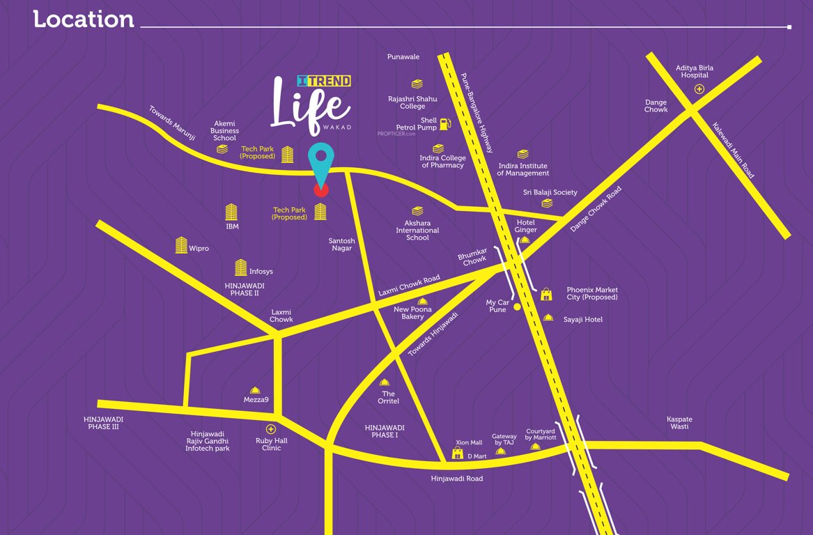 itrend life wing a b Location Plan
