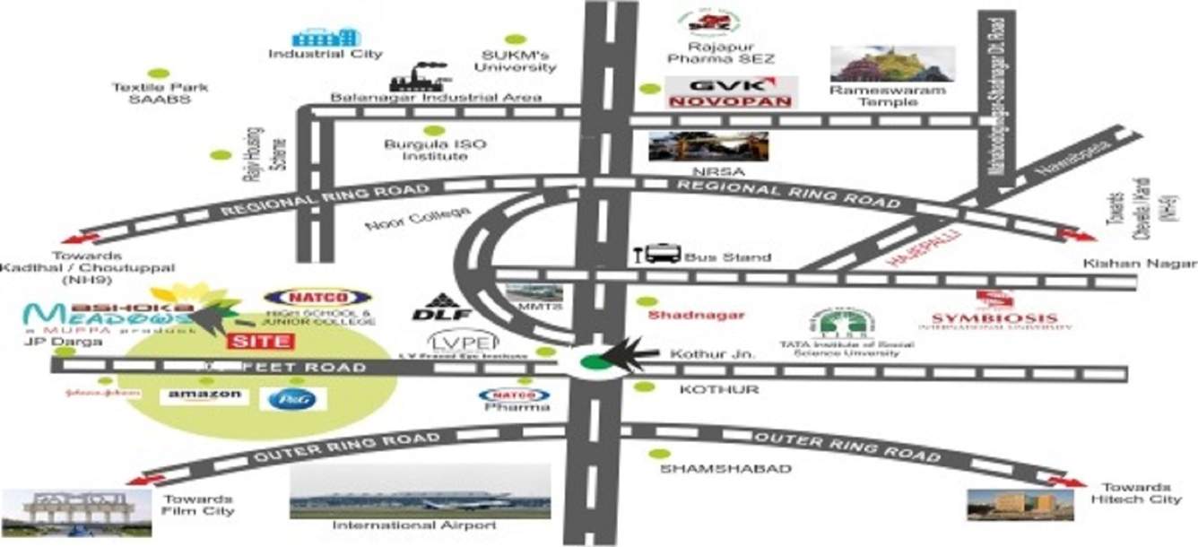  meadows Location Plan