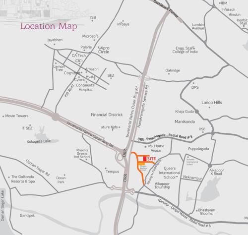  insignia Location Plan