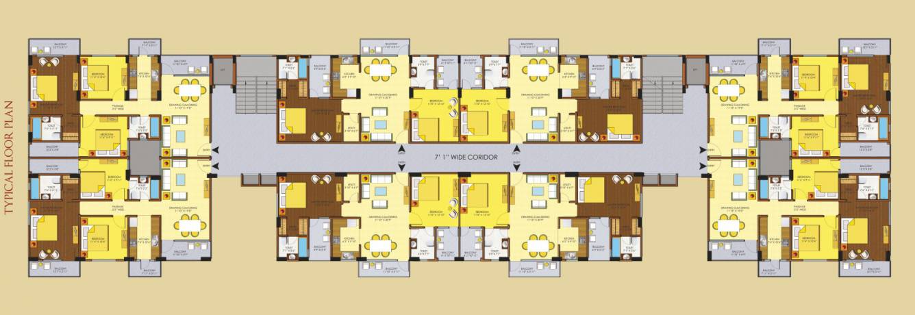  indrapratha residency Cluster Plan