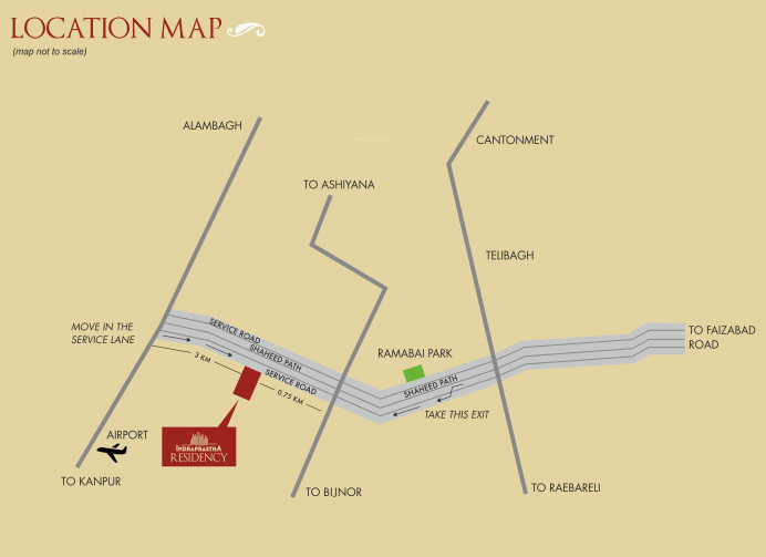  indrapratha residency Location Plan