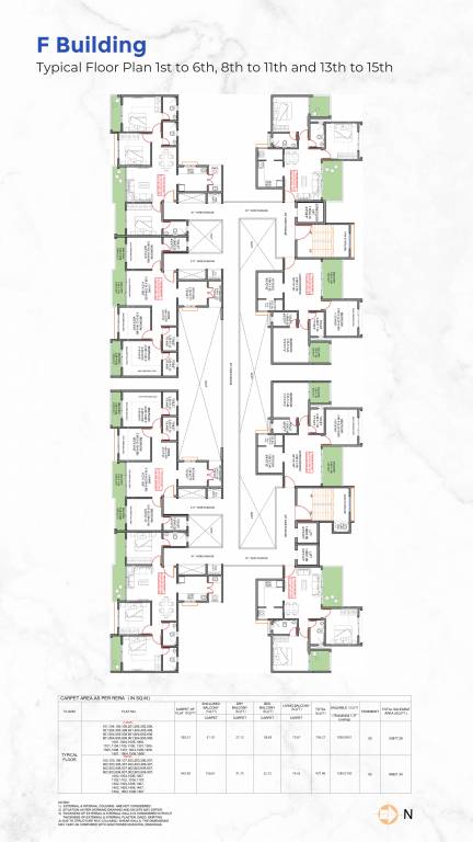  skylines F Cluster Plan
