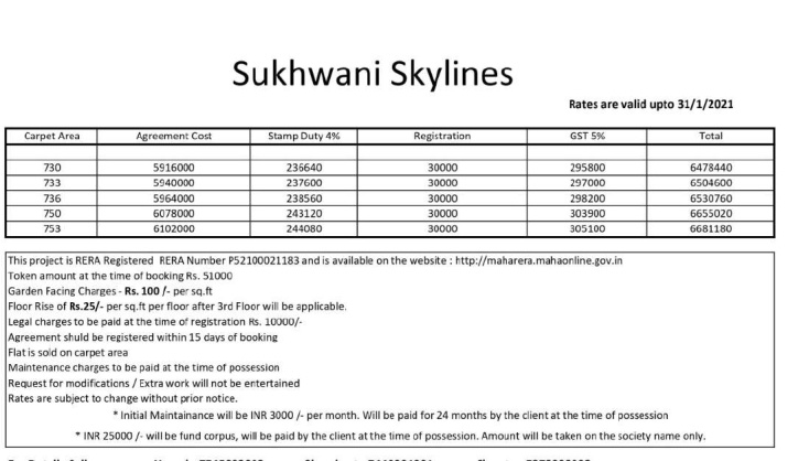 skylines Construction Linked Payment (CLP) Payment Plan