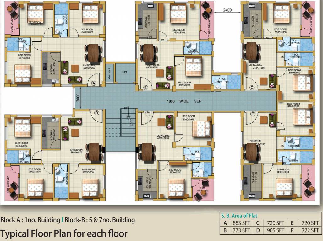 Images for Cluster Plan of Pushppalki Sridhar Vihar