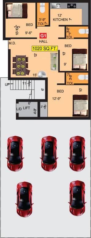 Images for Cluster Plan of VGK Adhana
