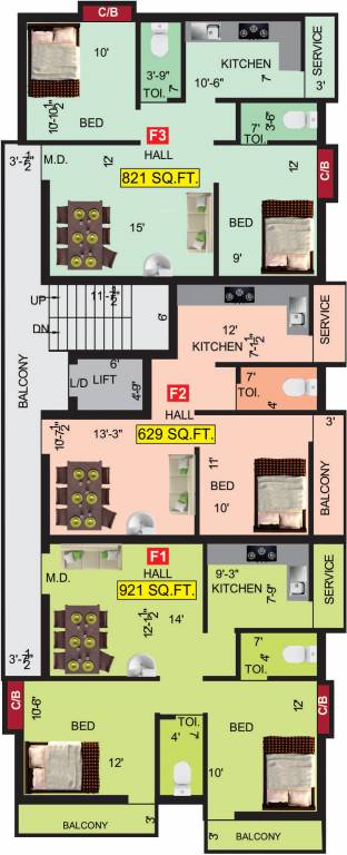 Images for Cluster Plan of VGK Adhana