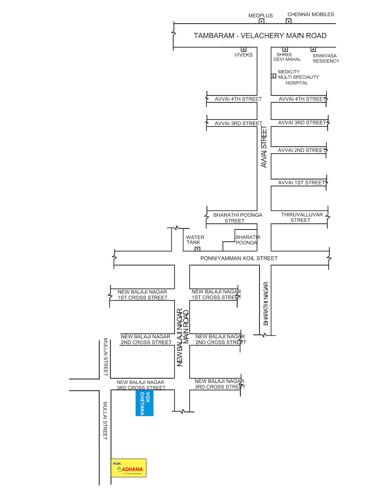  adhana Images for Location Plan of VGK Adhana