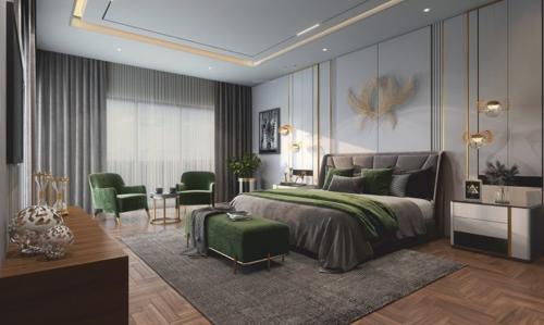  pentagon-towers Bedroom