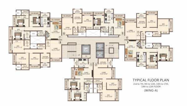  vasudev-paradise Cluster Plan