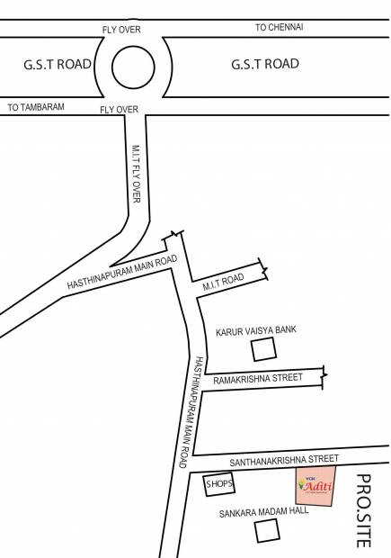 Images for Location Plan of VGK Aditi