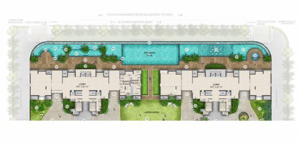  palms-phase-ii Tower B Cluster Plan