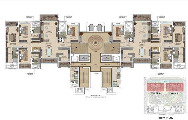 palms-phase-ii Tower B Cluster Plan