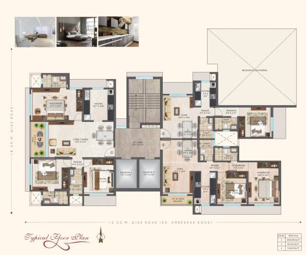 aagman-recidency Aagman Recidency Cluster Plan