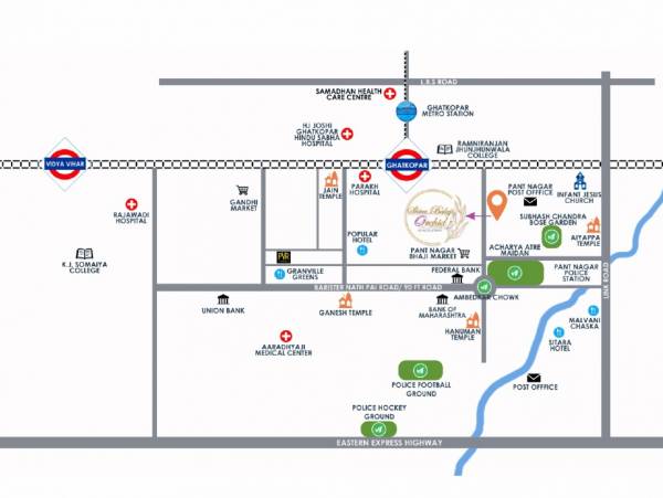 shree-balaji-orchid Location Plan