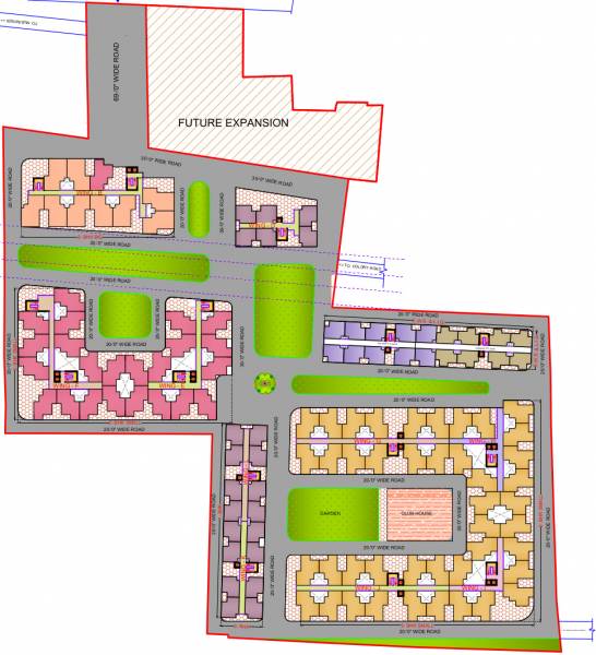 Layout Plan laabham-residency-phase-2-block-g-h Layout Plan