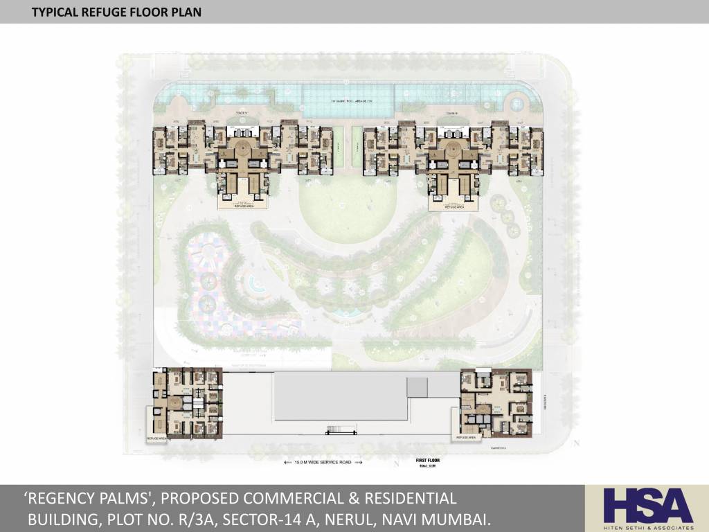  palms phase i Tower A Cluster Plan