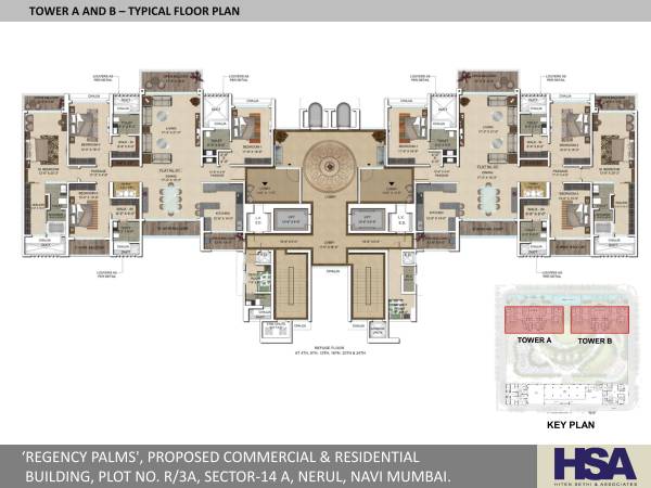  palms-phase-i Tower A Cluster Plan