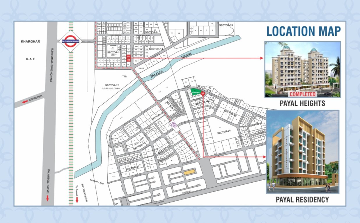  payal residency Location Plan