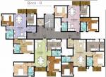 Block B Typical Cluster Plan From 1st to 4th Floor pristine Block B Typical Cluster Plan From 1st to 4th Floor