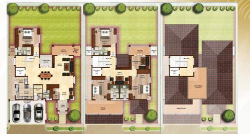 Cluster Plan from 1st to 2nd Floor palm-residences-phase-i Cluster Plan from 1st to 2nd Floor