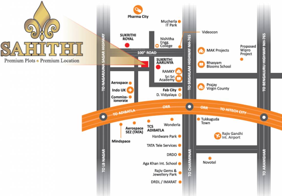  sahithi Location Plan